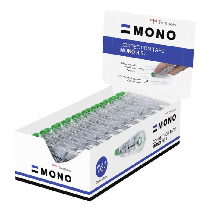 Correctietape Tombow MONO 4.2mmx10m 20 stuks