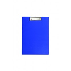 Klembordmap MAUL A4 staand PVC met penlus blauw