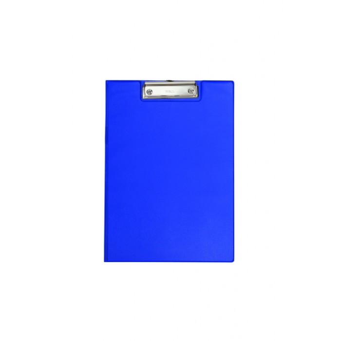 Klembordmap MAUL A4 staand PVC met penlus blauw