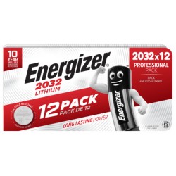 Batterij Energizer CR2032 Lithium 12st