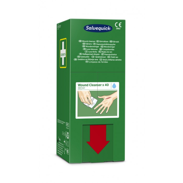 Wondreinigingsdoekjes Salvequick 40 stuks