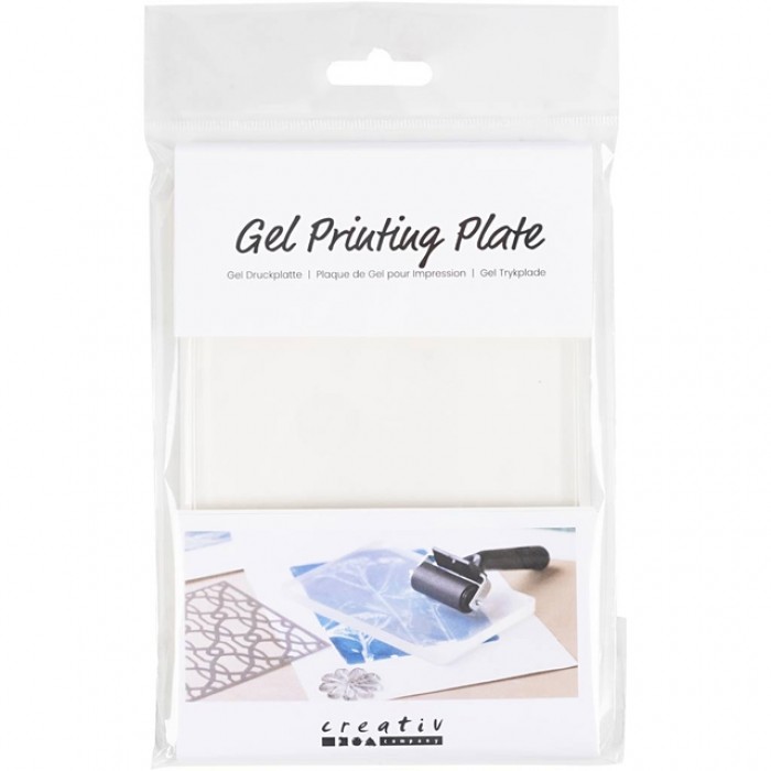 Gel drukplaat Creativ Company 12.7x17.8x1cm