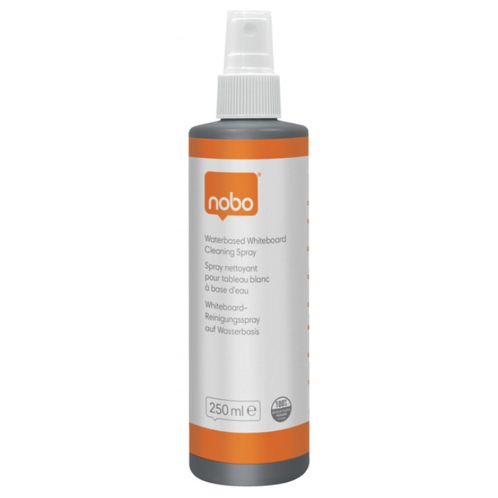 Whiteboardreinigingsspray Nobo waterbasis 250ml