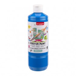 Plakkaatverf Bruynzeel fles 500ml lichtblauw
