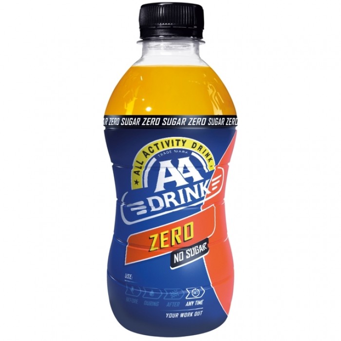 AA Drink zero suikervrij petfles 330ml