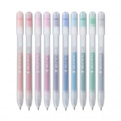 Gelschrijver Sakura Gelly Roll Stardust 08 klikfunctie set à 10 kleuren