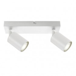 Plafondspot Integral Siena 2 spot IP20 GU10 wit