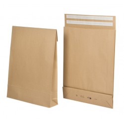 E-Commerce envelop IEZZY 250x350x80+96mm met retoursluiting br 250st