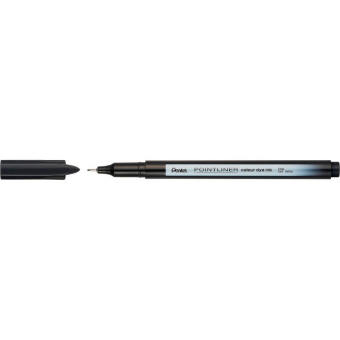 Fineliner Pentel Pointliner S40-A fijn zwart