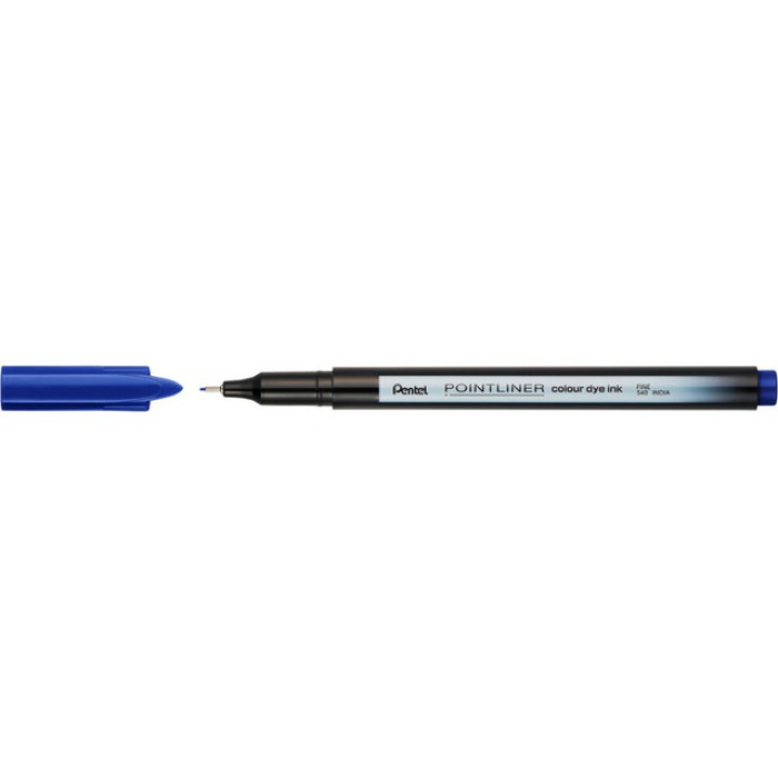 Fineliner Pentel Pointliner S40-C fijn blauw