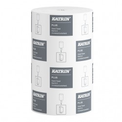 Poetspapier Katrin Plus klein 2-laags 240 vel wit 97494