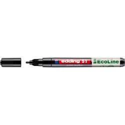 Paintmarker edding 51 EcoLine op waterbasis 1-2mm zwart
