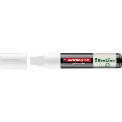 Paintmarker edding 52 EcoLine op waterbasis 4-15mm wit