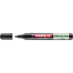 Paintmarker edding 50 EcoLine op waterbasis 2-3mm zwart