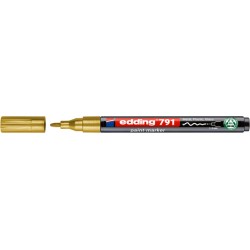 Paintmarker edding 791 op alcoholbasis 1-2mm goud