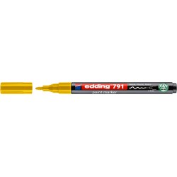 Paintmarker edding 791 op alcoholbasis 1-2mm geel