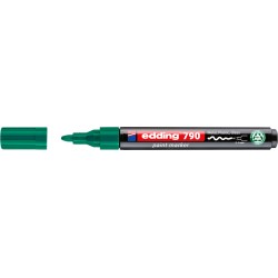 Paintmarker edding 790 op alcoholbasis 2-3mm groen