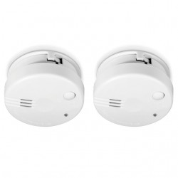 Rookmelder Alecto mini 2 stuks met 5 jaar batterij SA102 wit