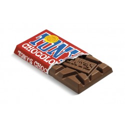 Chocolade Tony's Chocolonely melk reep 90 gram