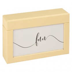 Fotobox walther design Fun 10x15cm 100 foto's creme