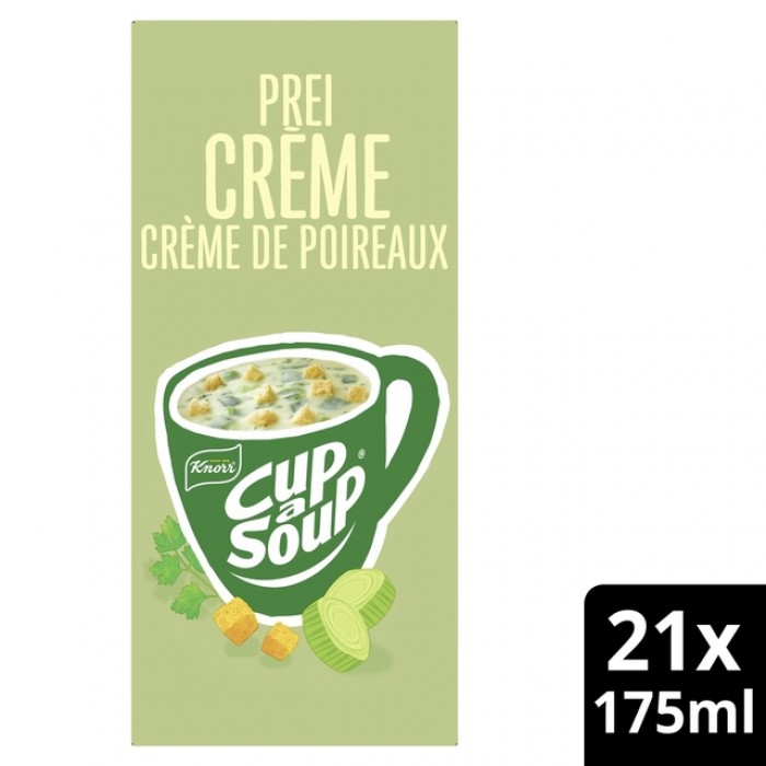 Cup-a-Soup Knorr prei-cr&egrave;me 21x175ml