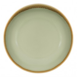 Klik hier voor meer details over  Bord Olympia Kiln coupe Ø23cm 6 stuks mosgroen Bord Olympia Kiln coupe Ø23cm 6 stuks mosgroen