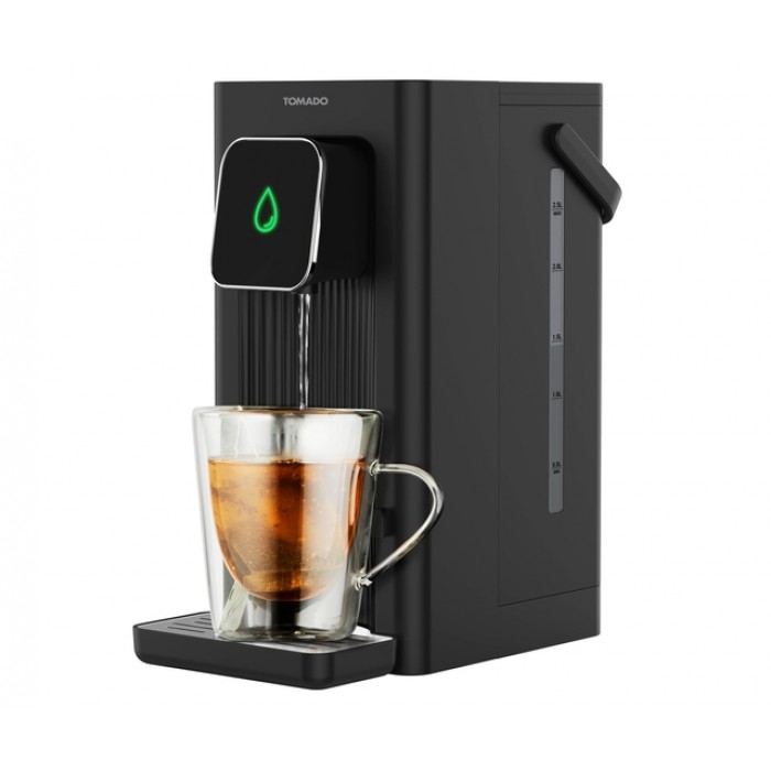 Heetwaterdispenser Tomado 2,5 liter 2200watt zwart