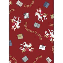 Inpakpapier Sint en Co 200x70cm assorti
