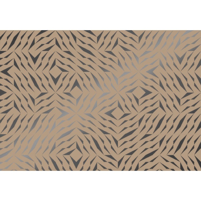 Apparaatrol Ripples metallic 200mx50cm