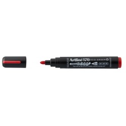 Klik hier voor meer details over  Permanent marker Artline 170 Dry Safe Eco rond medium rood Permanent marker Artline 170 Dry Safe Eco rond medium rood