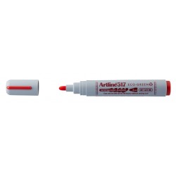 Klik hier voor meer details over  Whiteboardmarker Artline 517 Dry Safe Eco rond medium rood Whiteboardmarker Artline 517 Dry Safe Eco rond medium rood