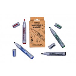Klik hier voor meer details over  Whiteboardmarker Artline 517 Dry Safe Eco rond medium ass 4 stuks Whiteboardmarker Artline 517 Dry Safe Eco rond medium ass 4 stuks