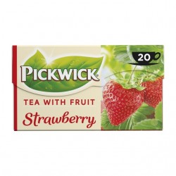 Klik hier voor meer details over  Thee Pickwick aardbei 20x1.5gr Thee Pickwick aardbei 20x1.5gr