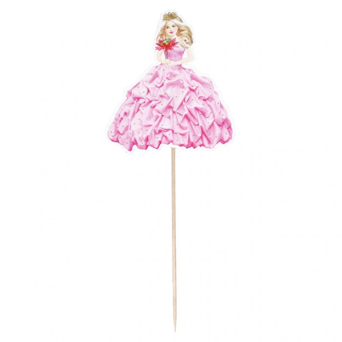Feestprikkers Haza prinses 20cm 8 stuks