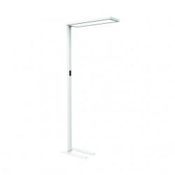 Vloerlamp MAUL Senja LED beweging- daglichtsensor dimbaar wit