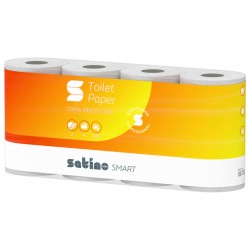 Toiletpapier Satino MT1 Smart 2-laags 400 vel wit 067520