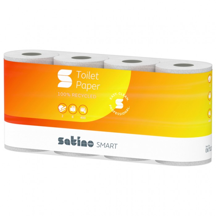 Toiletpapier Satino MT1 Smart 2-laags 400 vel wit 067520