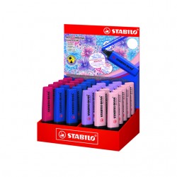 Klik hier voor meer details over  Markeerstift STABILO Boss Wildflower display groot assorti Markeerstift STABILO Boss Wildflower display groot assorti