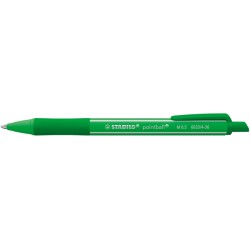 Klik hier voor meer details over  Balpen STABILO pointball colorful medium groen Balpen STABILO pointball colorful medium groen