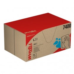 Klik hier voor meer details over  Poetsdoek WypAll L20 GeneralClean 420x330mm 280vel dispenserdoos blauw 7400 Poetsdoek WypAll L20 GeneralClean 420x330mm 280vel dispenserdoos blauw 7400