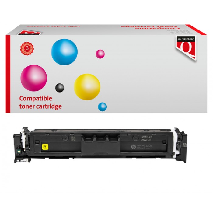 Tonercartridge Quantore alternatief tbv HP W2202X geel