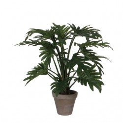 Kunstplant Mica Philodendron selloum groen in pot Ø60cm 50cm