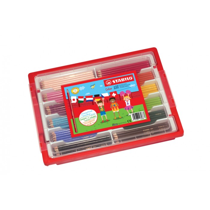 Kleurpotloden STABILO Color assorti classpack à 288 stuks
