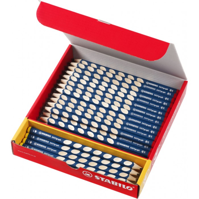 Potlood STABILO Easygraph grafiet 321 HB classpack à 48 stuks