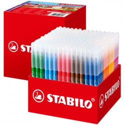 Viltstift STABILO power 280 medium assorti classpack à 240 stuks