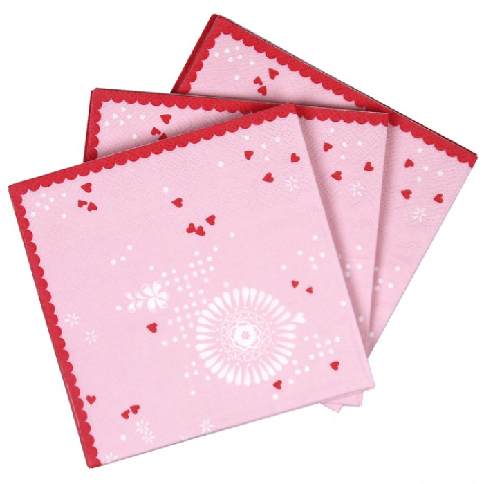 Servet Haza  prinses 25cm 20 stuks