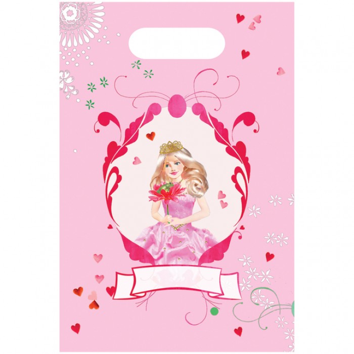 Uitdeelzakjes Haza prinses 8 stuks