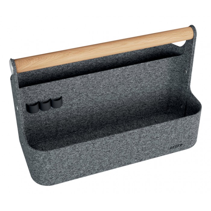 Bureau organizer Leitz draagbaar donkergrijs