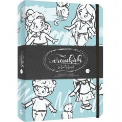 Schetsboek CreaChick Blue