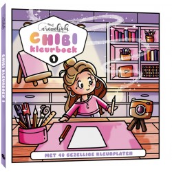 Kleurboek CreaChick Chibi